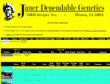 Tablet Screenshot of jauerangus.com